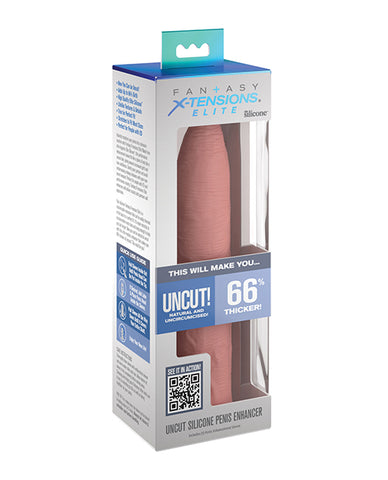 Fantasy X-tensions Elite Uncut 7 Inch Extension Sleeve - Light