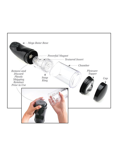 Pdx Extreme Mega Bator Rechargeable Strokers - Mouth