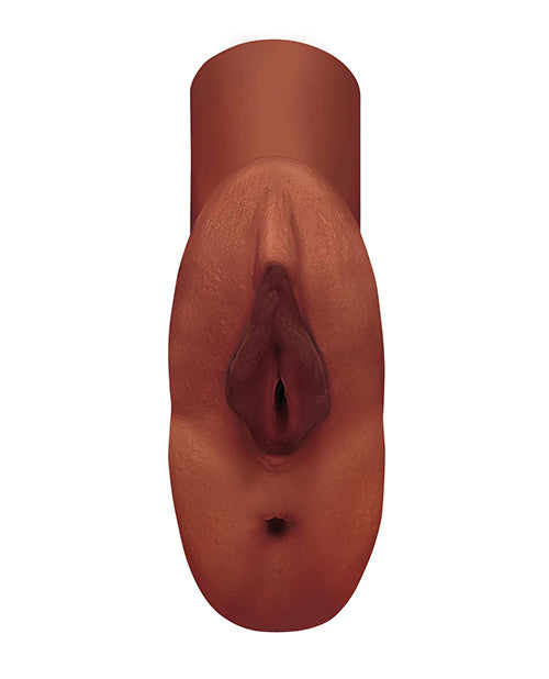 Pdx Plus Perfect Pussy Double Stroker - Brown