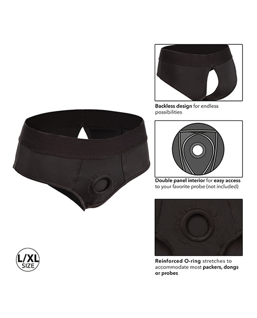 Boundless Backless Brief L-xl - Black