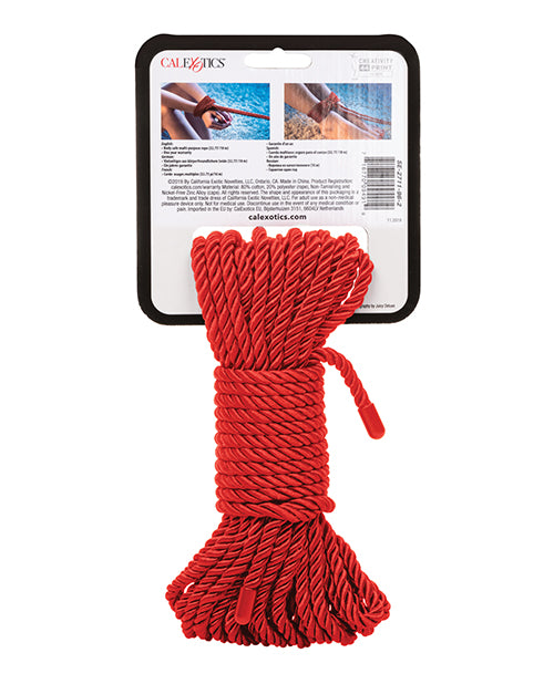 Scandal Bdsm Rope - 10m Red