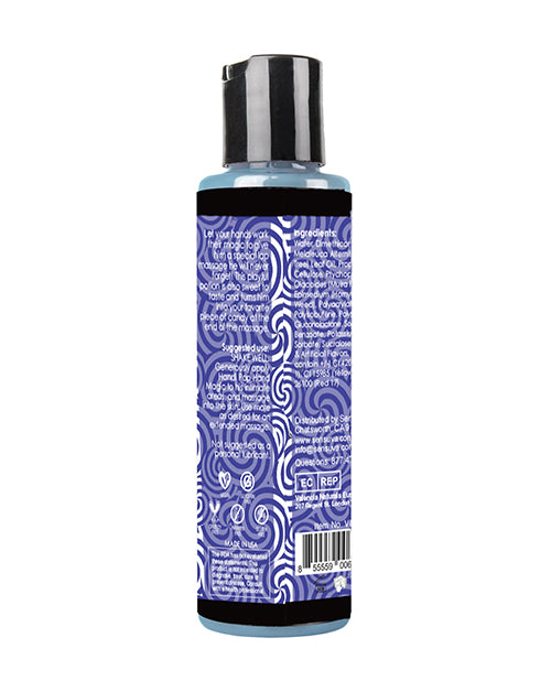 Handipop Hand Job Massage Gel - 4.2 Oz Bottle Blueberry Muffin