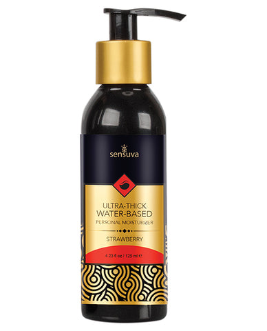 Sensuva Ultra Thick Water Based Personal Moisturizer - 4.23 Oz Strawberry