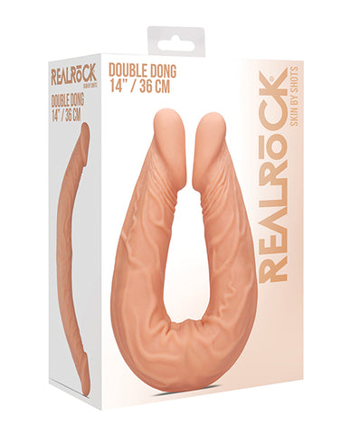 Shots Realrock 14 Inch Double Dong - Flesh