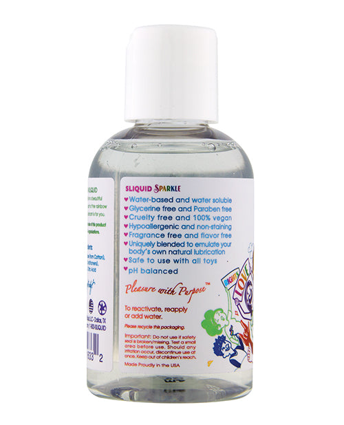 Sliquid Naturals Sparkle Pride Water Based Lube - 4.2 Oz
