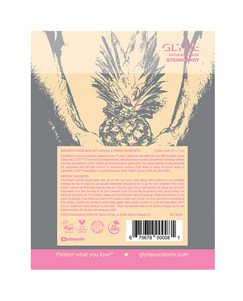 Glyde Strawberry - Pack Of 4