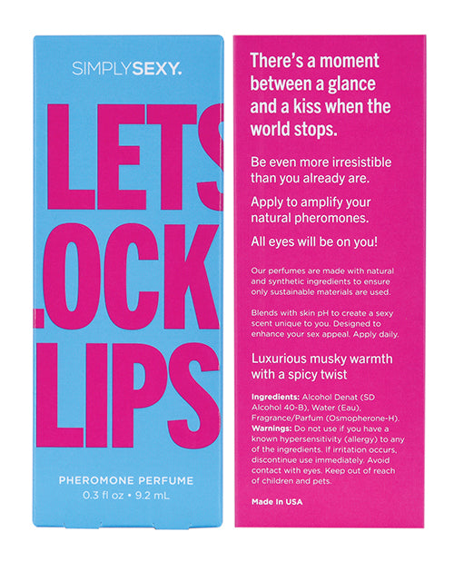 Simply Sexy Pheromone Perfume - .3 Oz Let's Lock Lips