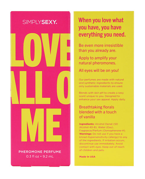 Simply Sexy Pheromone Perfume - .3 Oz Love All Of Me