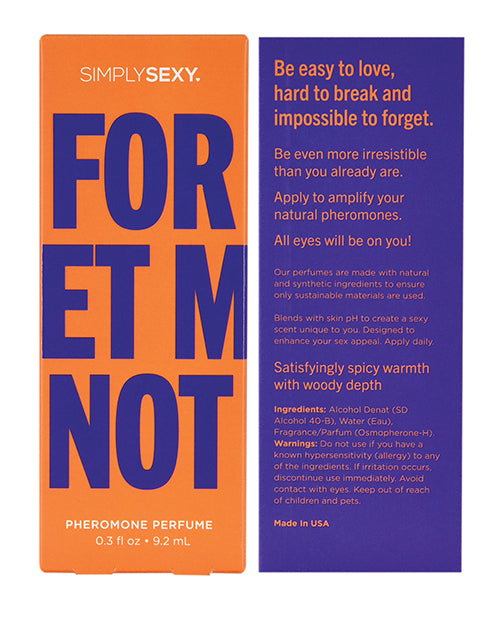 Simply Sexy Pheromone Perfume - .3 Oz Forget Me Not