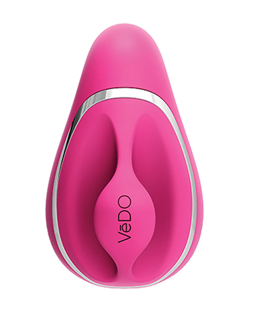 Vedo Suki Rechargeable Vibrating Sucker - Foxy Pink