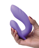 Inmi 10x G-tap Tapping Silicone G Spot Vibrator - Purple