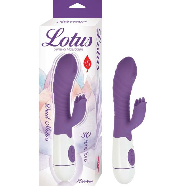 Lotus Sensual Massagers -5 Purple