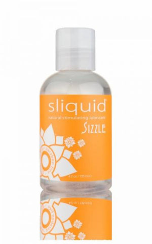 Sliquid Natural Stimulating Lubricant Sizzle 4.2 oz