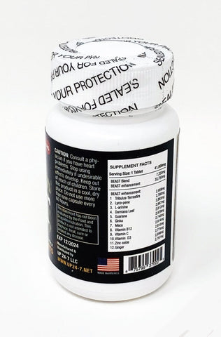 Beast 6ct 41000mg Male Enhancement Gold Pill