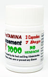 Booster 3000 Male Enhancement 3 Pill Bottle