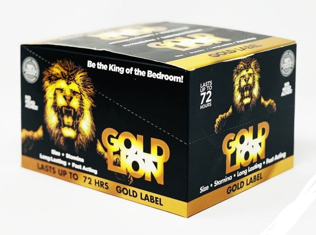 Gold Lion Male Enhancement 2 Oz Liquid Shot 5000mg