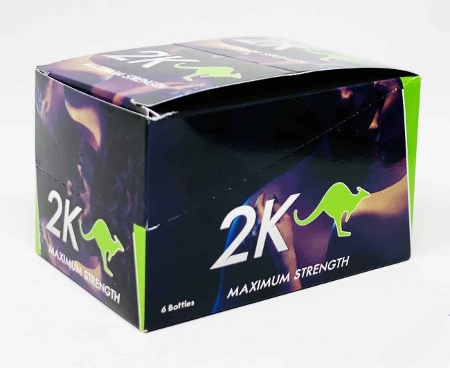 Kangaroo 2K Green Male Enhancements 12 Pills Bottle