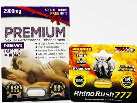 Special Edition Premium 2900mg Male Sexual Enhancement Pill
