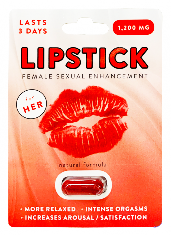 Lipstick 1200 mg Female Sexual Enhancement Red Pill