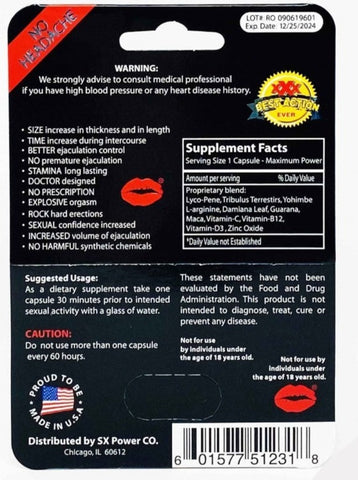 LoveMax Male Enhancement Blue Pill for Men