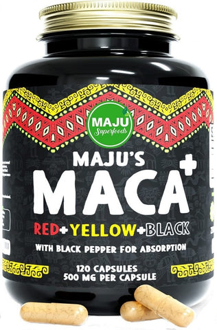 Maju's Organic Maca Capsules For Men And Women