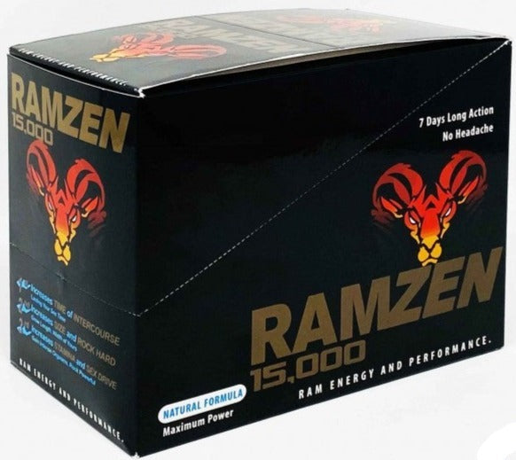 RamZen 15000 Male Enhancement Gold Pill 7 Days