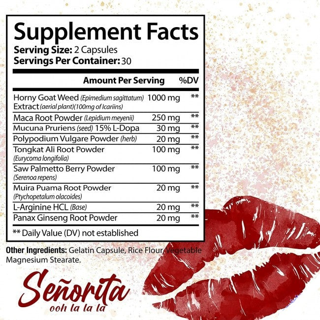 Naruto Nutrition Señorita Female Multivitamin Pills