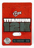 Titanium 12K Male Enhancement Energy Supplement Pill