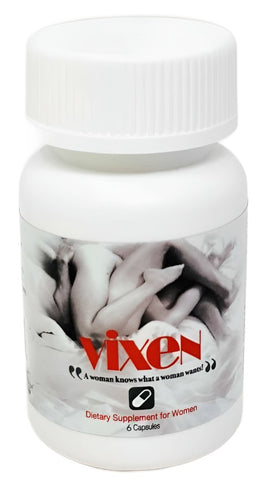 Vixen Female Sensual Enhancement 3500mg 6 Pills Bottle