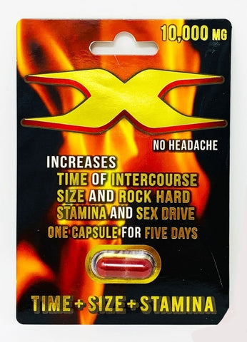 X Fire 10000 Male Sexual Performance Enhancement Pill