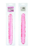 Translucence 12 inch veined double dildo