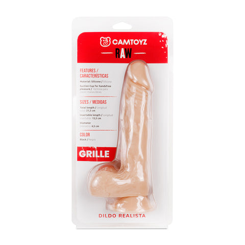 Raw Grille Realistic Dildo