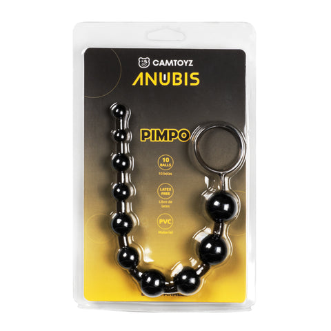 Anubis Black Pimpo Anal Beads