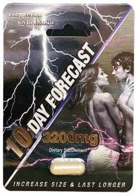 10 Day Forecast 3200mg Dietary Supplement Pill