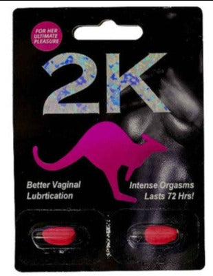 Kangaroo 2K Pink Pill Female Enhancements Double Pack