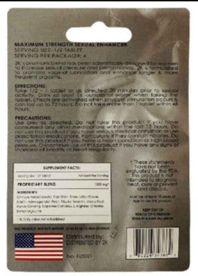 Kangaroo 2K Pink Pill Female Enhancements Double Pack