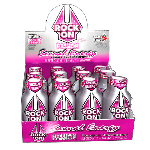 Rock On Passion Shot For Her 12Ct â€“ Unleash Your Inner Sensuality and Elevate Intimacy!