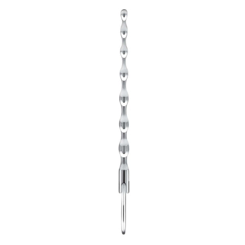 4.25 Inch Stainless Steel Ribbed Urethral Sound