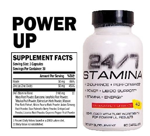 Pentlab 24/7 Stamina 90 Capsules Men Testosterone Enlargement Booster