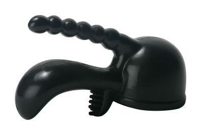 Wand Essentials 3 Teez Attachment - Black, Bulk