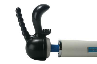 Wand Essentials 3 Teez Attachment - Black, Bulk