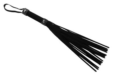 Short Suede Flogger - Black