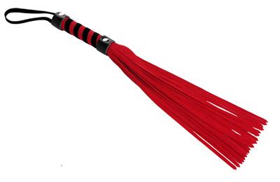 Short Suede Flogger - Red