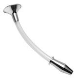 Stainless Steel Ass Funnel With Hollow Anal Plug