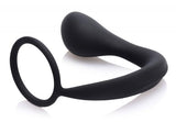 Prostatic Play Stimulator W/ Cock & Ball Strap