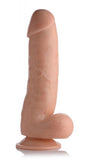 The Forearm 12 Inch Dildo With Suction Base Beige