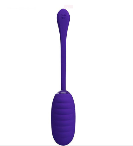 Kirk Rechargeable Vibrating Egg - Purple BI-014654-3