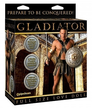 Gladiator Full Size Inflatable Doll With Dong