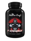 Nature's Craft T Enhance Male Testosterone Booster 60 Capsules