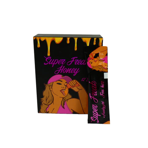 Super Freak Honey 12Ct Display â€“ Elevate Your Sensuality and Savor Sweet Intimacy!
